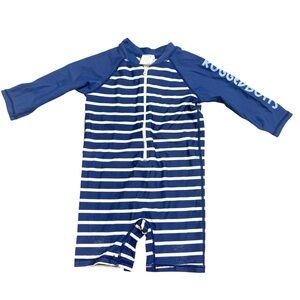 Rugged Butts Boys Long Sleeve Rash Guard Swimsuit size 12-18M